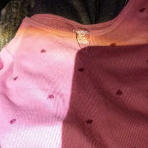 OshKosh B'gosh Burgundy Ribbed Top